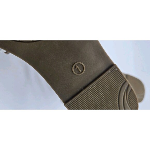 SO Longanberry Girls Gladiator Sandals White Size 1 Braided Straps Spring Easter - Picture 8 of 8